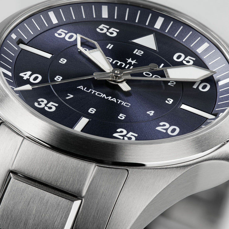 Hamilton Khaki Aviation Pilot Auto - Blue Dial
