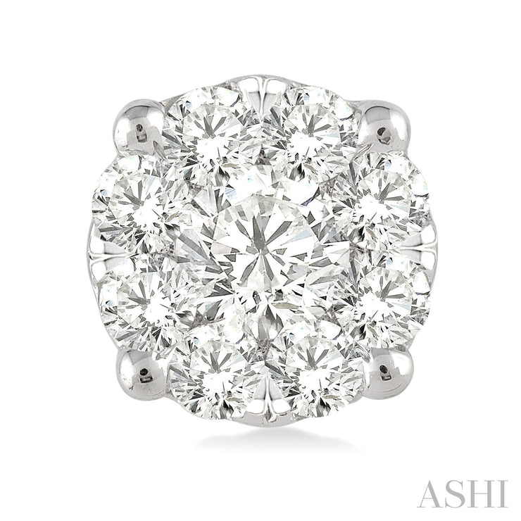 Ashi - 1/2 Carat Lovebright Essential Diamond Stud Earrings