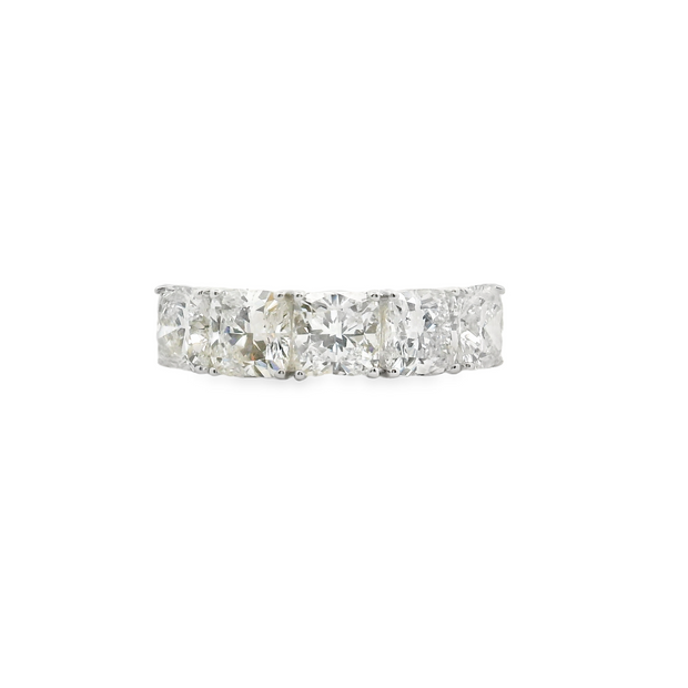 Cushion Cut Diamond 5 Stone Ring - 3 1/2 Ct