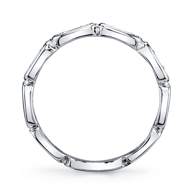 Shy Creation - Diamond Baguette Band