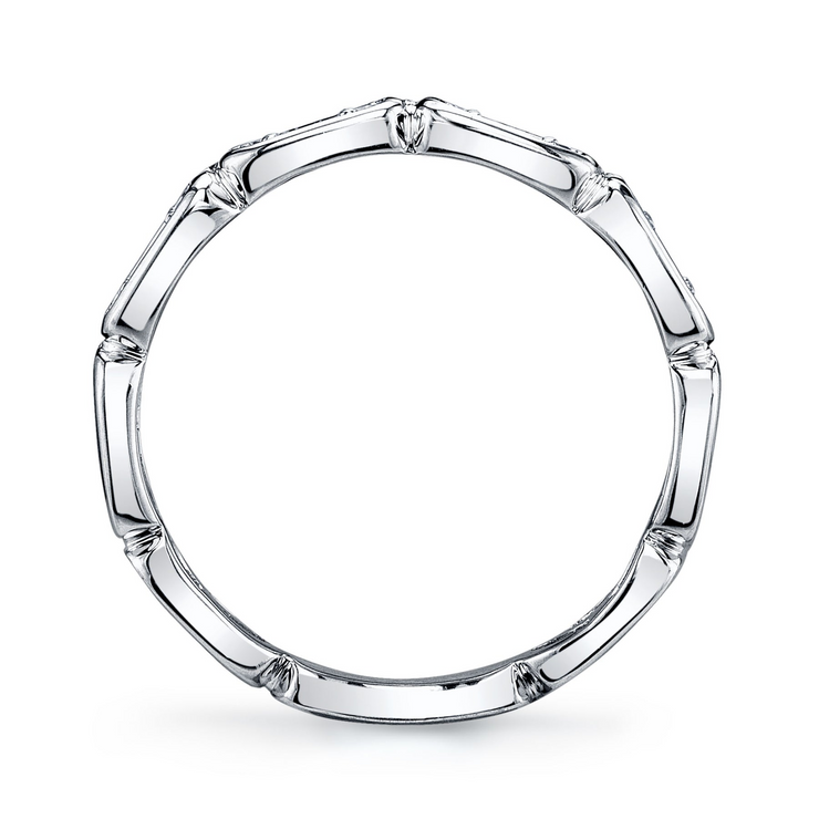 Shy Creation - Diamond Baguette Band