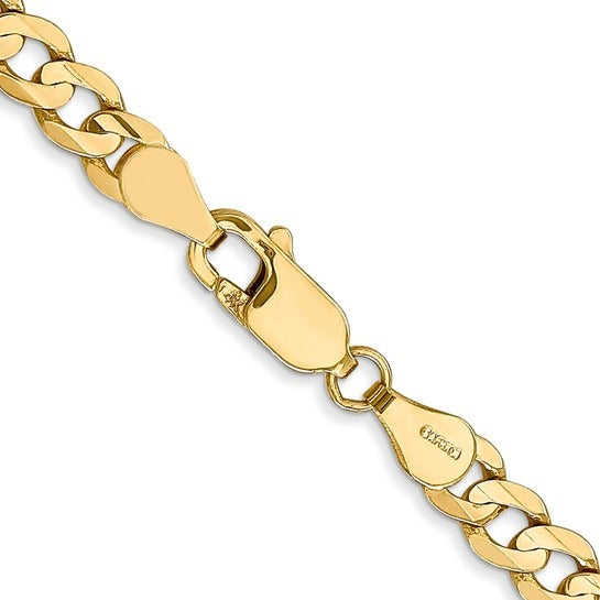 YELLOW GOLD CURB CHAIN 20"