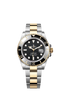 GENTS 41MM 18KT YELLOW GOLD AND STAINLESS STEEL ROLEX SUBMARINER WITH A BLACK DIAL AND A BLACK BEZEL ON AN 18KT YELLOW GOLD AND STAINLESS STEEL OYSTER BRACELET. MODEL 126613LN SERIAL 35V12961 CARD DATED 01.04.2023
