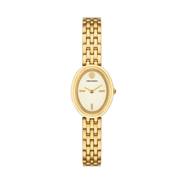 Tory Burch - Oval Watch Gold Tone