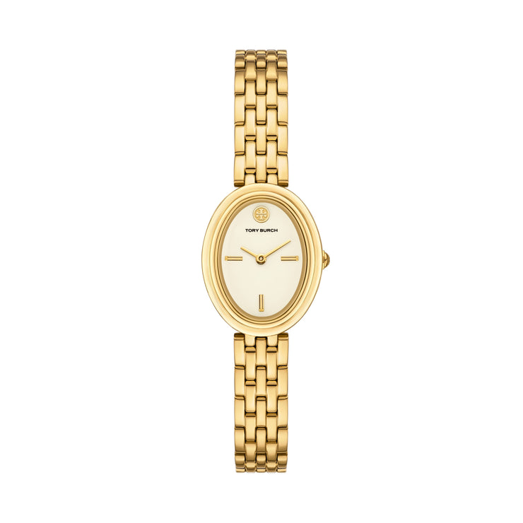 Tory Burch - Oval Watch Gold Tone