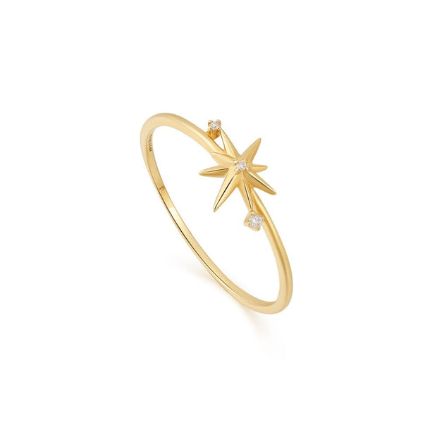 Gold Star Ring