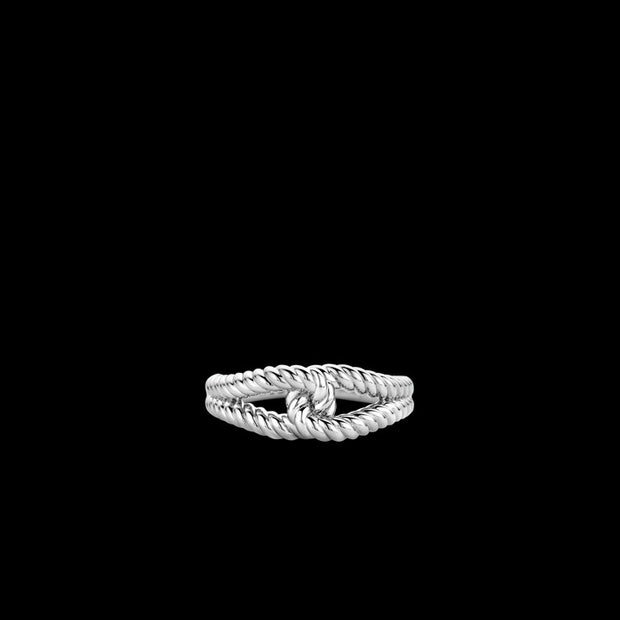 TI SENTO - SILVER ROPE RING