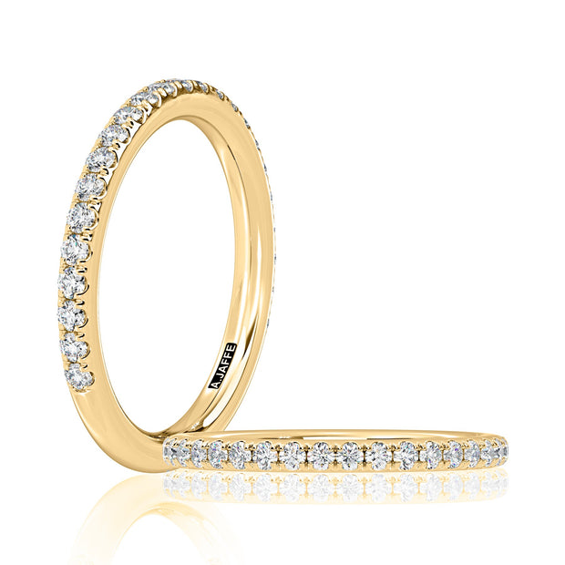 A Jaffe - Diamond Wedding Band - 1/3 Ct