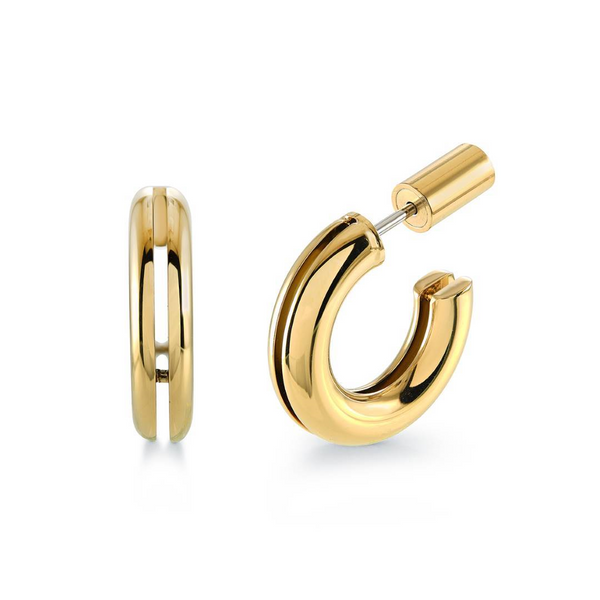Silver Hoop Earring