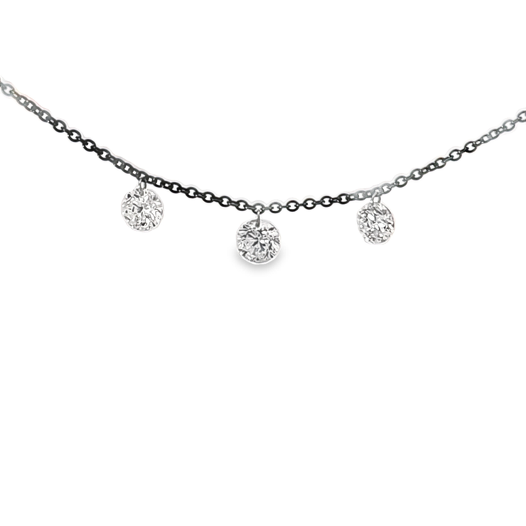 DIAMOND FRINGE NECKLACE