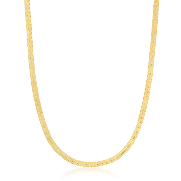 Ania Haie - Gold Flat Snake Chain