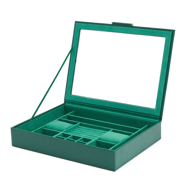 WOLF - SOPHIA JEWELRY BOX W/ WINDOW FOREST