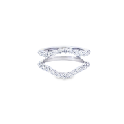 DIAMOND ENGAGEMENT RING CONTOUR WRAP – 0.85 TCW