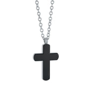 Italgem Steel - Reversible Cross Pendant