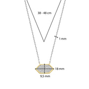 TI SENTO – PAVE CUBIC ZIRCONIA PENDANT