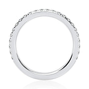 A Jaffe - Diamond Wedding Band - 1/3 Ct