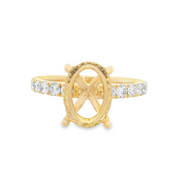 Diamond Semi-Mount Ring