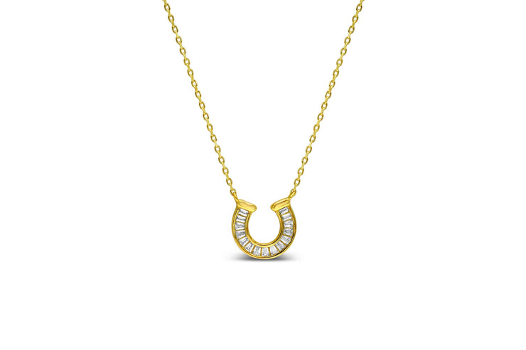Lucky Horseshoe Necklace