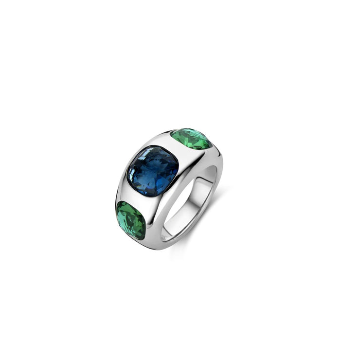 TI SENTO - CHUNKY 3 STONE RING