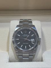 2021 Rolex Datejust - Black Dial