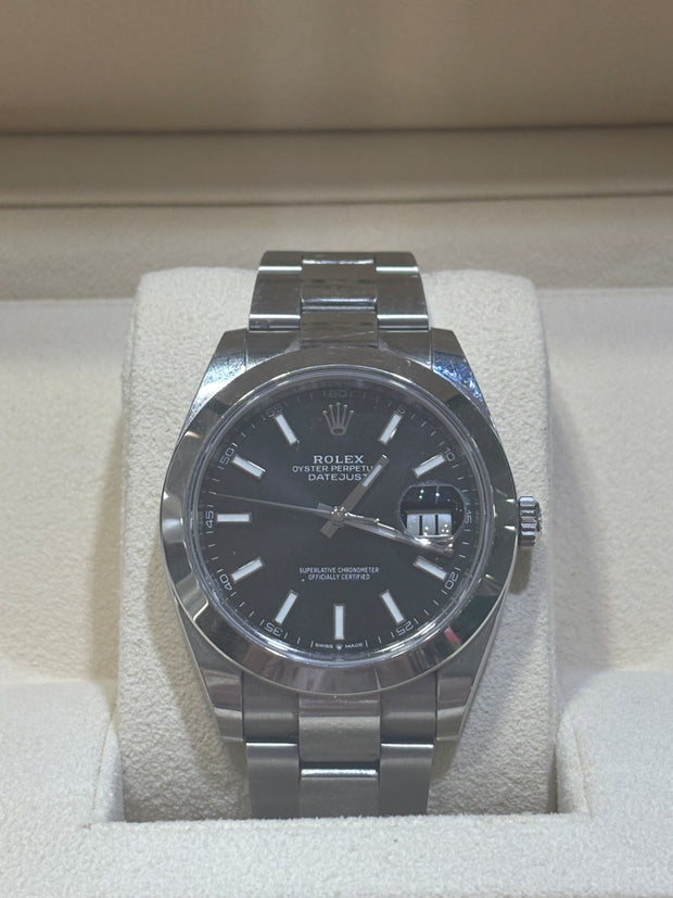 2021 Rolex Datejust - Black Dial