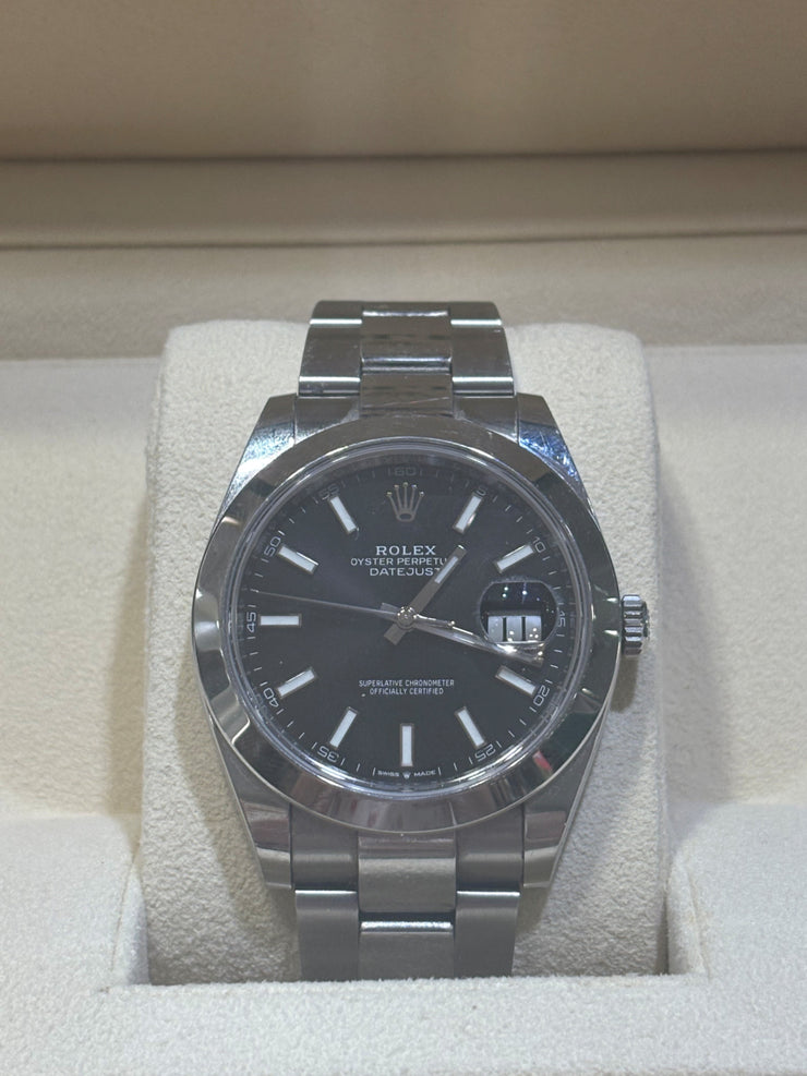 2021 Rolex Datejust - Black Dial