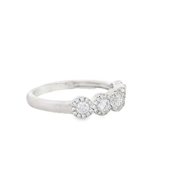 Diamond Wedding Bands  -  Women'