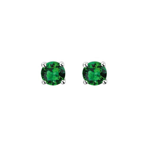 EMERALD STUD EARRINGS