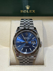 2022 Rolex Datejust - Blue Dial