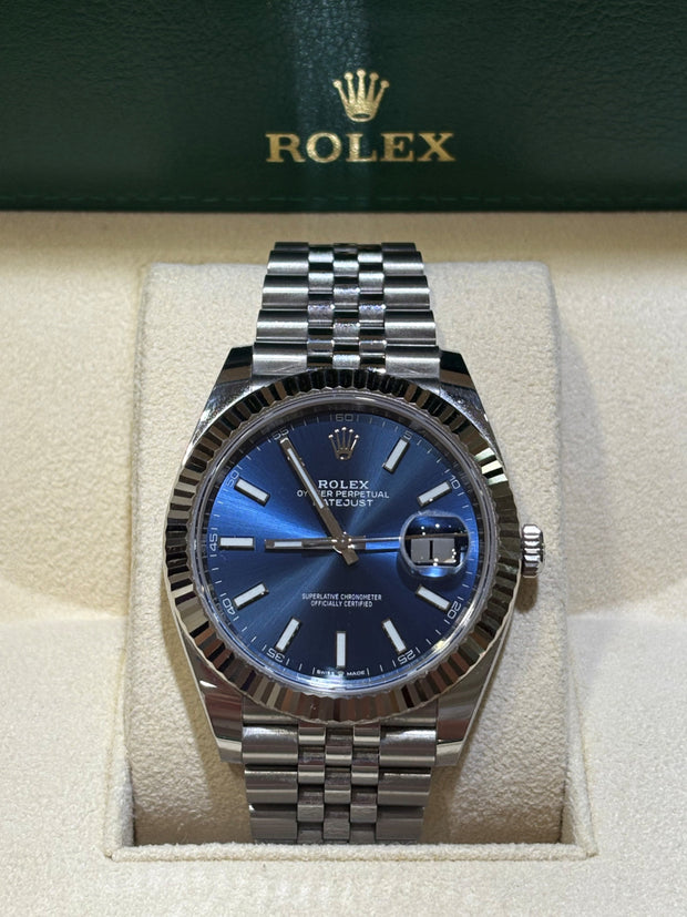 2022 Rolex Datejust - Blue Dial