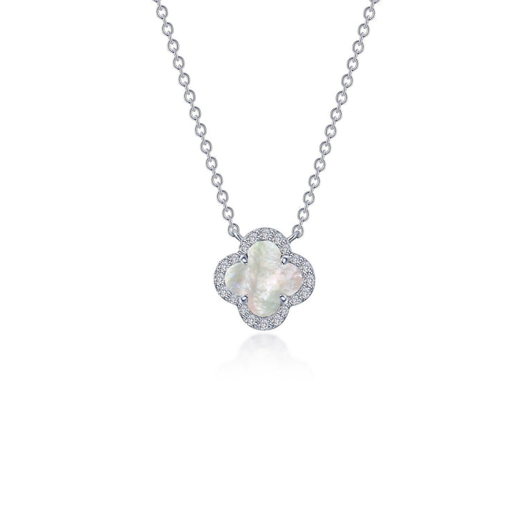LAFONN - MOTHER OF PEARL CLOVER PENDANT