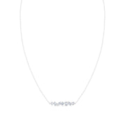 Various Shape Diamond Bar Pendant