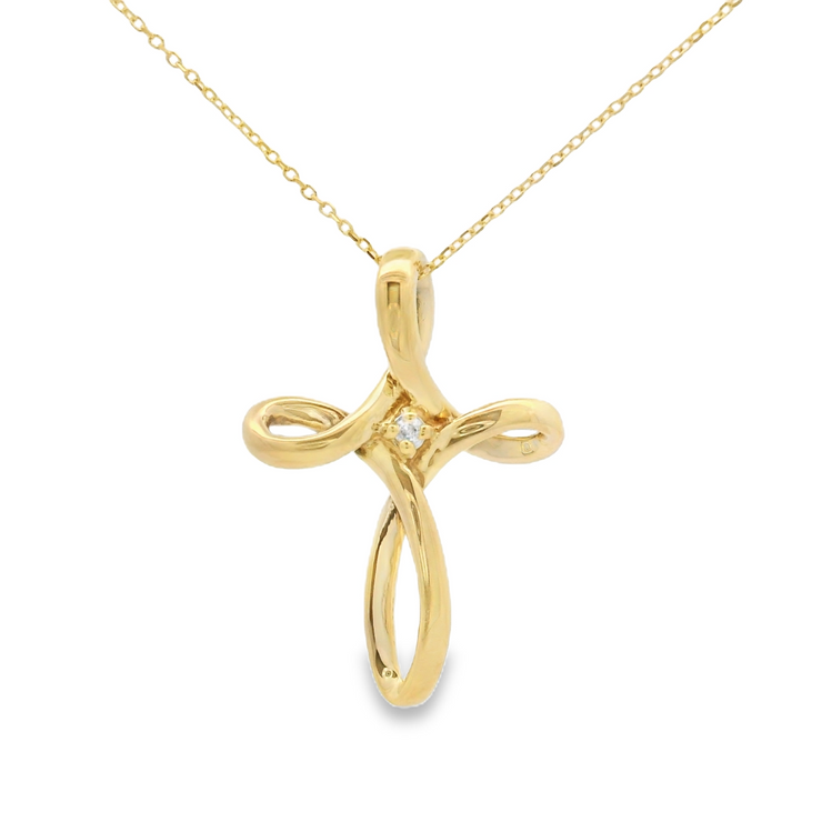 Diamond Cross Pendant