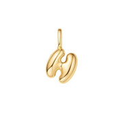 Ania Haie – Bubble Initial Charm Necklace – “H”