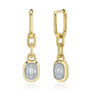 Shy Creation - 0.40Ct Diamond Baguette Earring