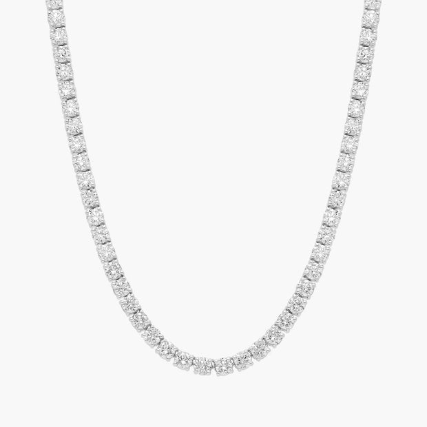 LAB GROWN Diamond Tennis Necklace - 14 Ct