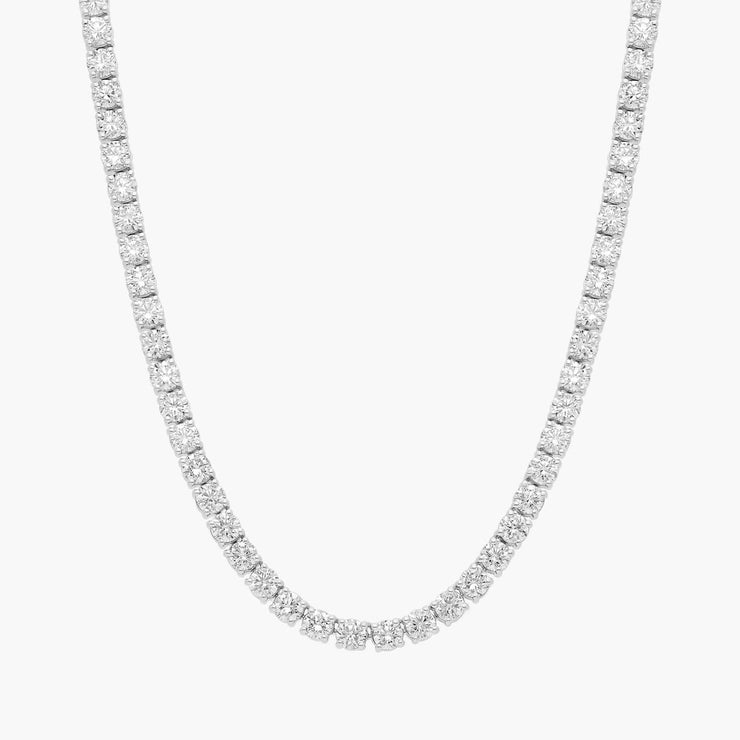 LAB GROWN Diamond Tennis Necklace - 14 Ct