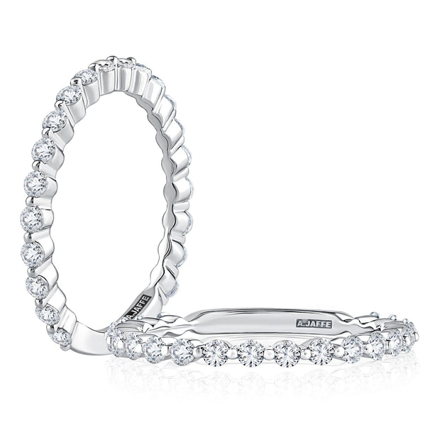A Jaffe - Diamond Wedding Band - 1/2 Ct
