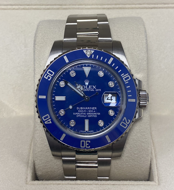 2019 Rolex Submariner - "Papa Smurf"