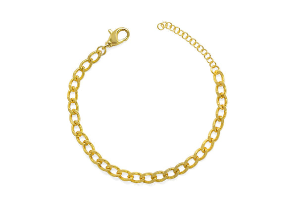 CHARM ERA - DIY Curb Bracelet - Gold