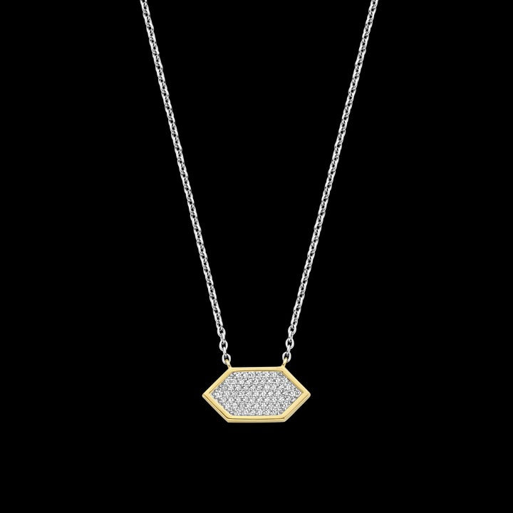 TI SENTO – PAVE CUBIC ZIRCONIA PENDANT