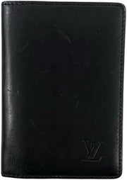 Louis Vuitton Black Nomade Leather Pocket Organizer