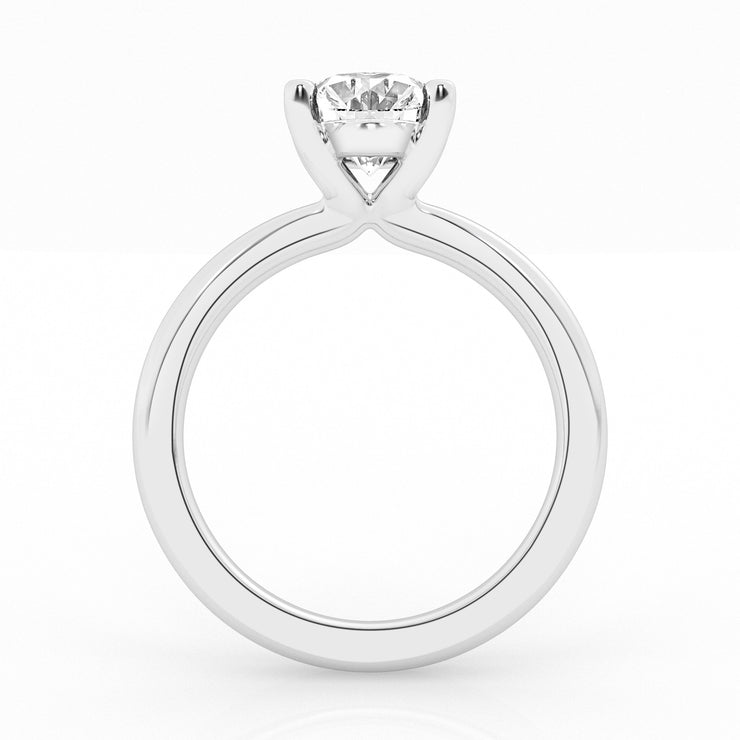 DIAMOND SOLITAIRE ENGAGEMENT RING – 4 CT OVAL