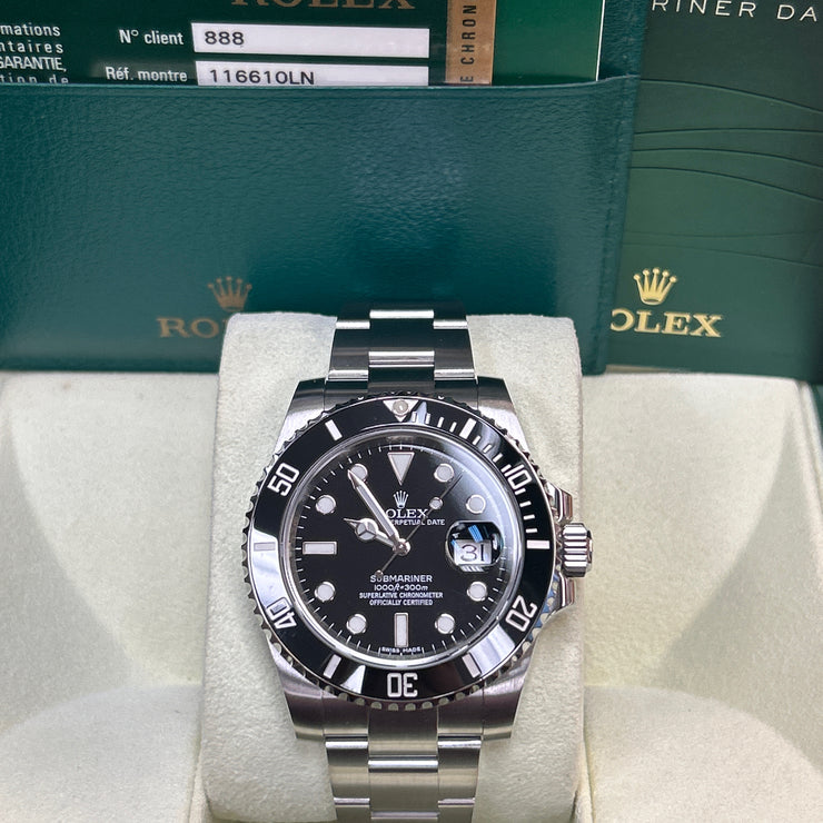 ROLEX SUBMARINER 116610LN