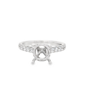 Diamond Semi-Mount Ring