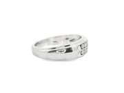 Double Row Diamond Band