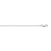 SILVER BOX CHAIN 18"