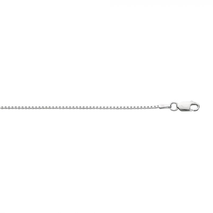 SILVER BOX CHAIN 18"