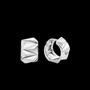 TI SENTO - STERLING SILVER CHUNKY HOOPS
