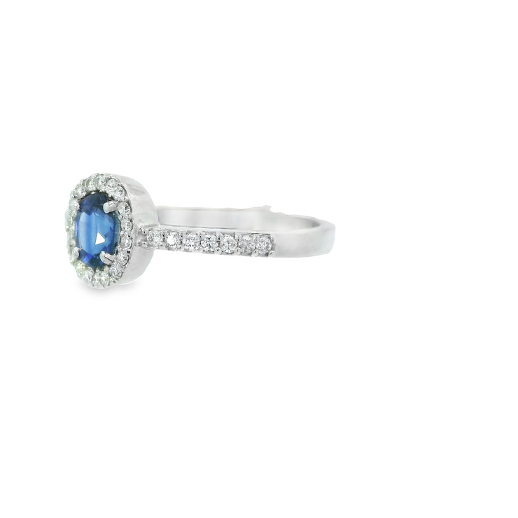 TANZANITE & DIAMOND RING